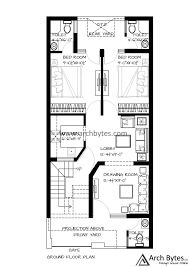 House Plan For 20 X 45 Feet Plot Size