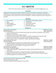 16+ administrative assistant resume examples and templates. Administrative Assistant Resume Template For Microsoft Word Livecareer