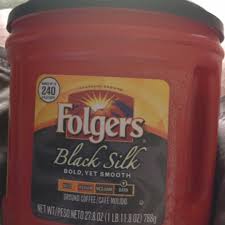 folgers black silk and nutrition facts