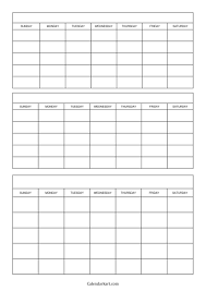 free printable blank calendar templates