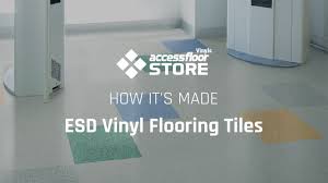 how anti static vinyl floor is made