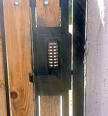 First, the gate is outside. How To Lock Outdoor Gates Gate Lock Options