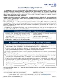 united pet policy fill out sign