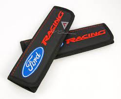 Ford Racing Car Seat Belt Shoulder Pads