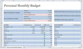 Free Personal Monthly Budget Template For Excel 47809580753