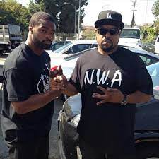 Tyron woodley may have only been six years old when n.w.a's seminal album straight outta compton was released in august of 1988, but once he got a dose of it when he was older, he was hooked, and he didn't care who knew about it. Icecube Nwa Straightouttacompton Tyron Woodley Instagram Post