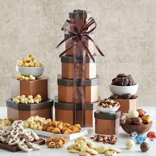 our gourmet gift tower of sweets at