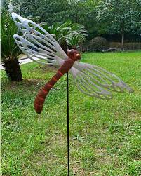 Dragonfly Stake Garden Ornament