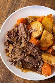 slow cooker rump roast recipe dinner