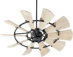 Quorum 95210 69 Windmill Modern Noir 52 Ceiling Fan Qrm 95210 69