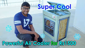 how to make a powerful air cooler at