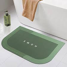 bathroom mat aqua collection door mat