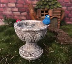 Fairy Garden Accessories Birdbath With