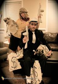 bonnie and clyde couple costume the