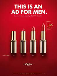 creative beauty ads with a strong message