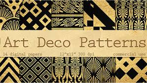 21 Art Deco Patterns Free Psd Png