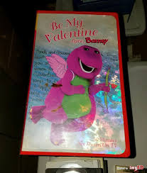It's valentine's day and the kids are making valentine boxes. Be My Valentine Love Barney Vhs Video Tape Plastic Case Not Shown On Tv Image On Imged