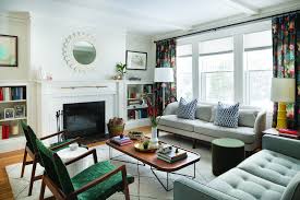 Home design ideas: Bold touches in a living room makeover - The Boston Globe gambar png