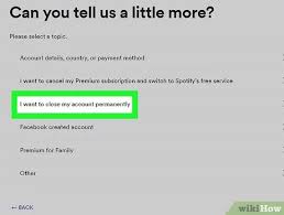 How to unlink spotify accounts from if you are tired of your spotify account, the best thing to do is read this article in which we tell you how to cancel your account completely. How To Delete Your Spotify Account With Pictures Wikihow