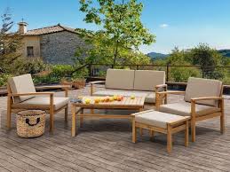 Wooden Garden Sofa Set