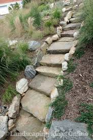 Large Stone Slabs Make Great Steps