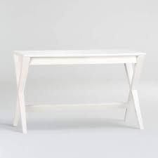 This writing desk includes a pencil drawer, spacious top, and stands on. Spotlight White 48 Writing Desk Reviews Crate And Barrel