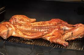 smoked whole pig roast hey grill hey