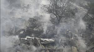 shanties gutted after fire