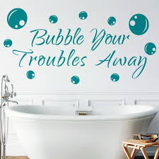 Bathroom Wall Sticker Bubble Your