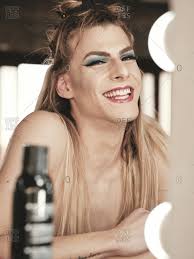 androgynous makeup stock photos offset