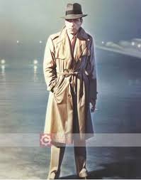 Humphrey Bogart Casablanca Trench Coat