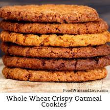 whole wheat oatmeal cookies food wine