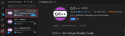 visual studio code for microsoft c