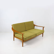 mid century danish sofa 2 seater