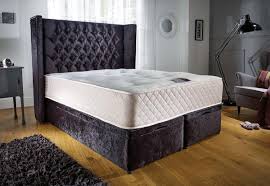 end opening ottoman storage bed with