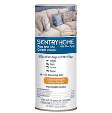sentry home flea and tick carpet powder
