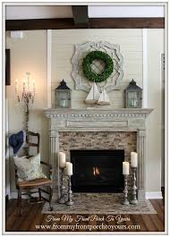Simple Nautical Summer Mantel French