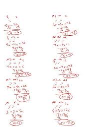 Handout Solving Equations With Rational
