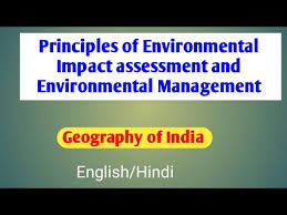principles of environmental impact