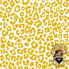 Leopard Cheetah Stencil Sheet