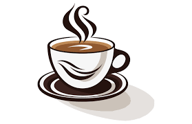 coffee cup vector logo design graphic
