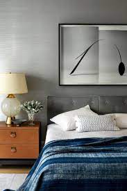 The perfect side table combines form and function and deserves to be front and centre. 34 Stylish Gray Bedrooms Ideas For Gray Walls Furniture Decor In Bedrooms