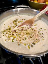 how to make kheer indian rice pudding