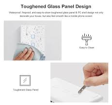 Glass Panel Light Touch 3gang Lithome