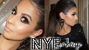 new years eve makeup hair tutorial