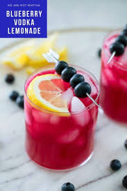72 best vodka summer drinks images | summer drinks, drinks. Blueberry Vodka Lemonade Recipe We Are Not Martha