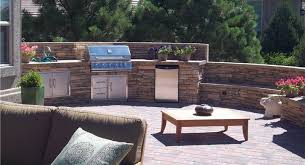 Terraced Backyard Design With Radius