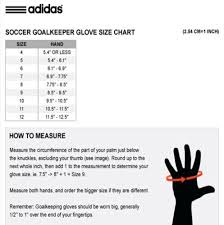 Adidas Football Gloves Size Chart Pas Cher Homme Femme Cuir