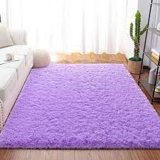 solid purple carpet area rug