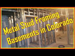 Metal Stud Framing Basement In Colorado